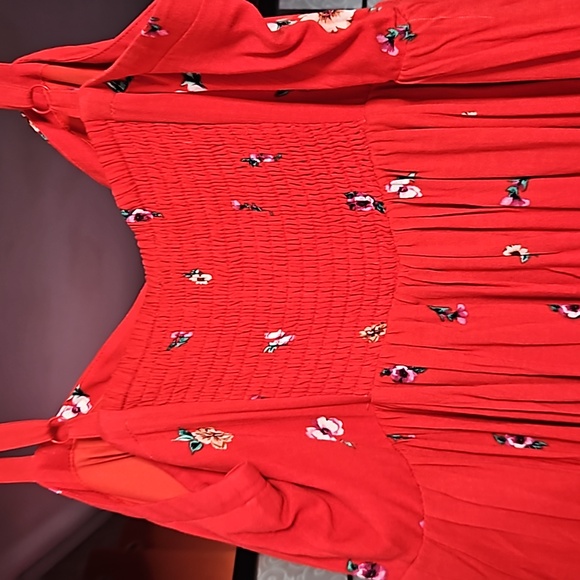 Torrid pink floral dress size 2 - Picture 7 of 15